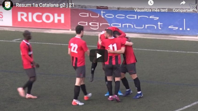 #1cat2 J21 | Recupera els gols d'aquesta jornada a Primera Catalana