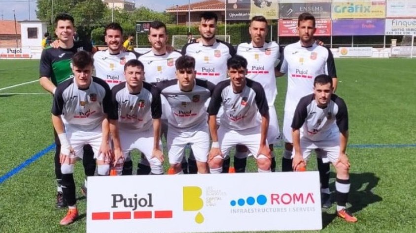 El Borges, un dels tres equips que descendeixen a Segona Catalana