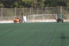 S’extreuen 12.000 kg de cautxú de la gespa del Vilar
