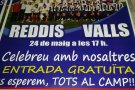 El Reddis prepara la festa de l'ascens davant de la UE Valls