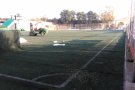 Comença el canvi de la  gespa del Vilar