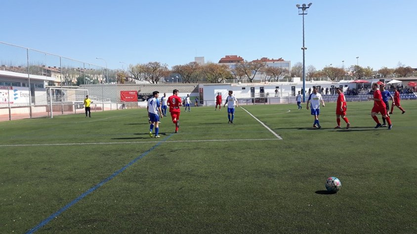 Imatge del partit Canonja-Amposta