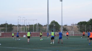 Sessió d'entrenament celebrada al Fornàs