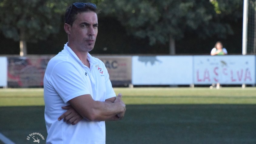 Pallarès durant la pretemporada