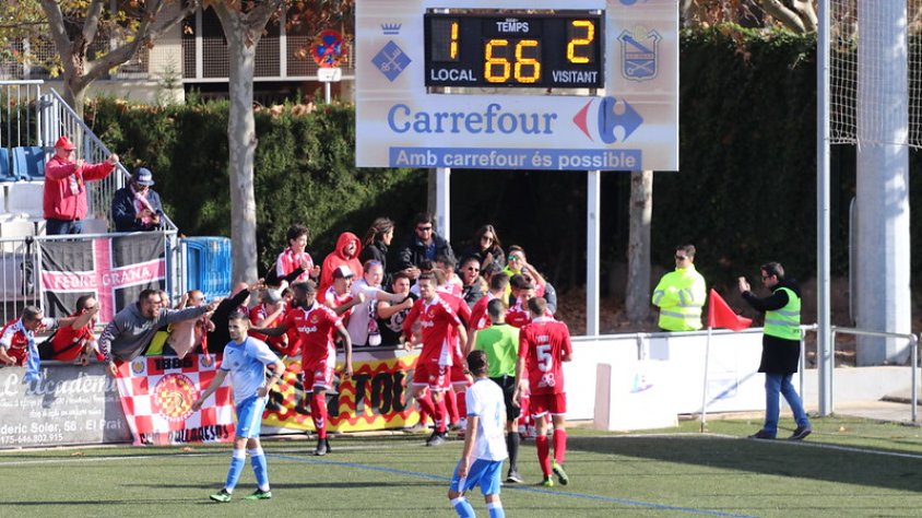 Prat-Nàstic (1-3): Esperit guanyador