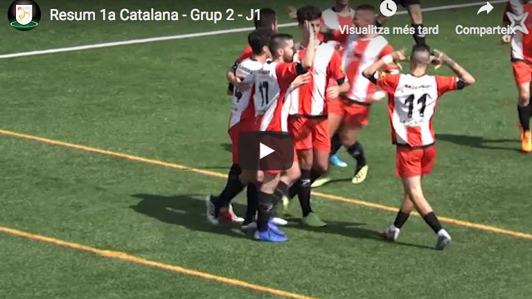 Vídeo. Mireu tots els gols de la primera jornada de lliga d'#1cat2