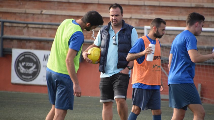 Sergi Ferrer, entrenador del FC Atlètic de Valls