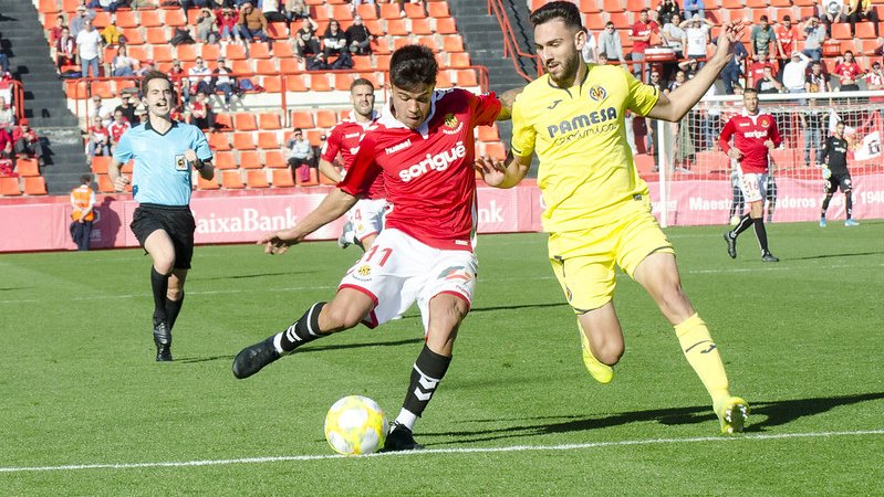 Nàstic-Villa-real B (0-1): digna derrota
