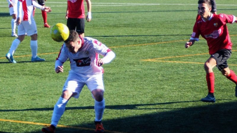 Imatge del partit entre Santboià i Sant Ildefons