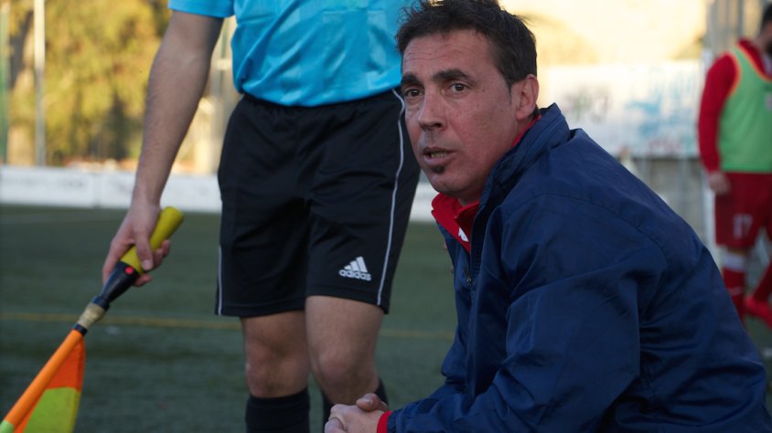 Joan Pallarès, en el partit de diumenge passat davant del EFAC