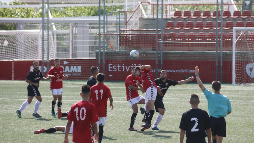 Partit entre Pobla B i Ulldecona d'aquest inici de lliga