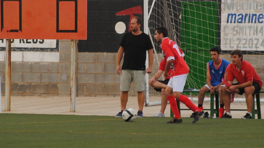 Dani Sereno en la seva etapa al Roda de Barà