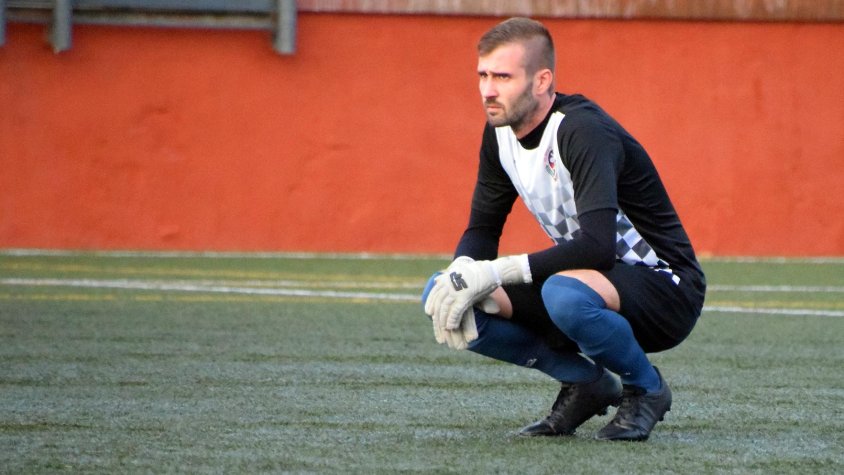 Aaron Lambea, un dels dos porters de l'Atlètic per la pròxima temporada