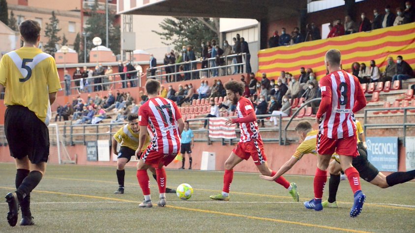 La UE Valls va derrotar a l'Europa en pretemporada al Vilar (1-0)