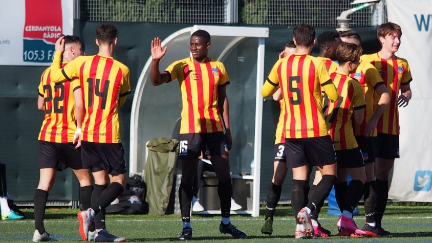 La UE Sant Andreu lidera el subgrup B de Tercera Divisió