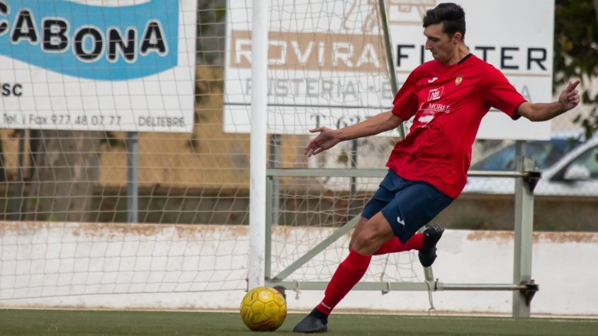 Imatge del Gandesa en l'inici de la temporada que es va veure interrumpuda