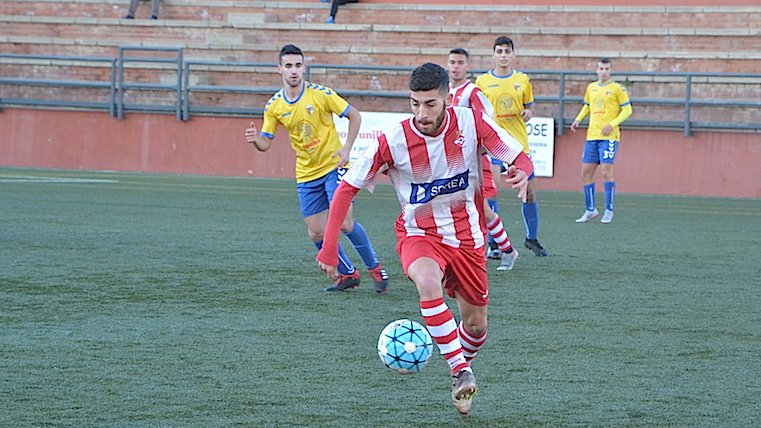 Ramon Miranda, en el partit de diumenge passat a Vila-seca