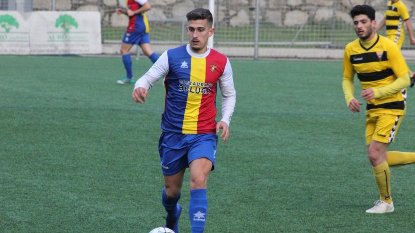 Un jugador del FC Andorra aquesta temporada