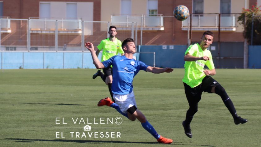 Imatge del partit entre Morell i Torreforta d'aquest dissabte a la tarda