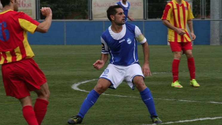 Sergio Giralte, en l'etapa al CD Morell