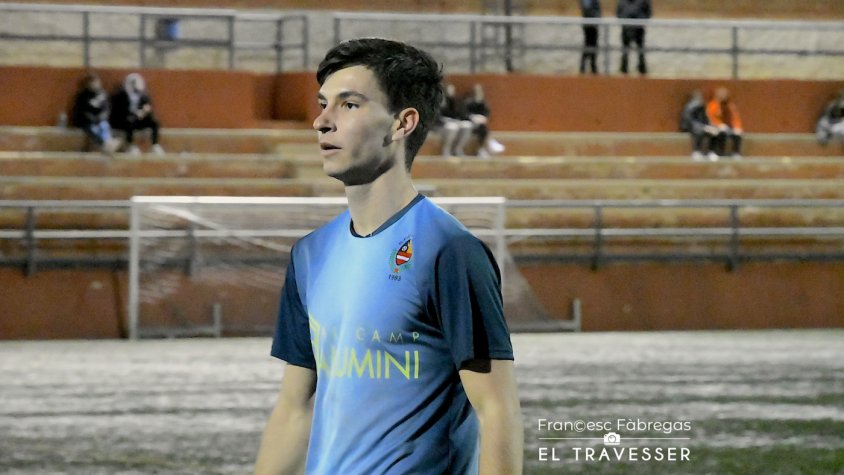 Requena debutant amb la samarreta de l'Atlètic de Valls