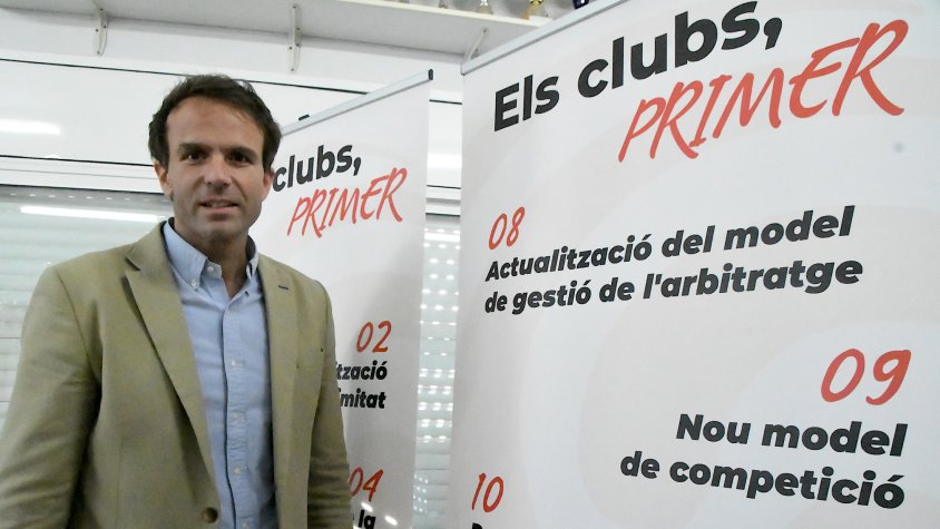 Perilla la candidatura d'Àlex Talavera a la presidència a la FCF