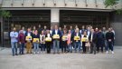 Àlex Talavera presenta els avals a la FCF: «700 avals per seguir el camí del canvi »