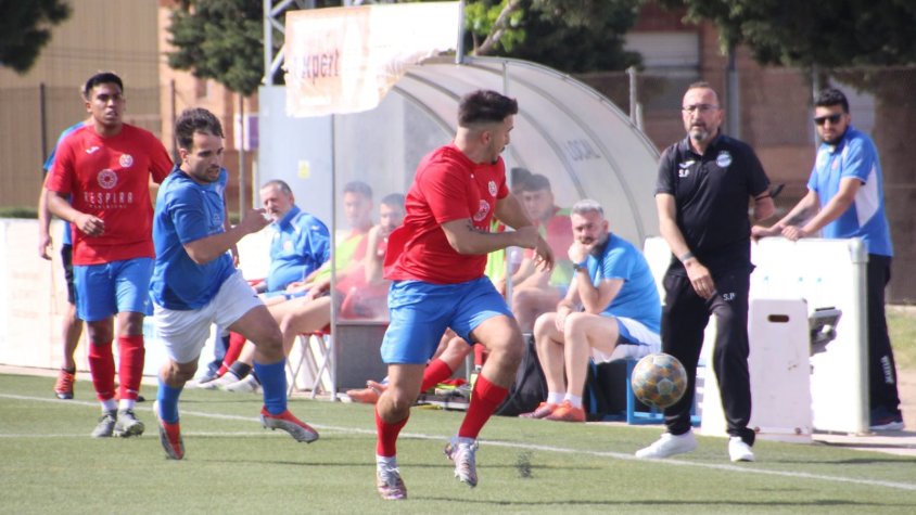 Imatge del partit jugat dissabte