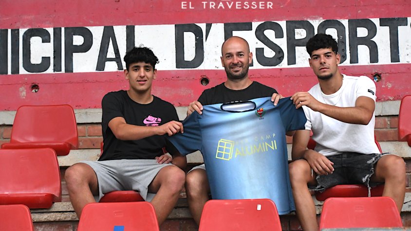 Presentació de Soufiane i Amine com a nous jugadors de l'Atlètic de Valls