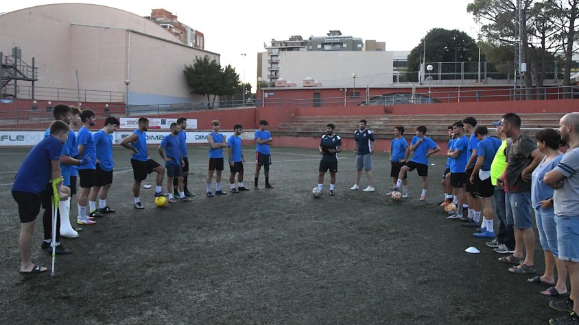 L'Atlètic de Valls comença la pretemporada amb màxima il·lusió
