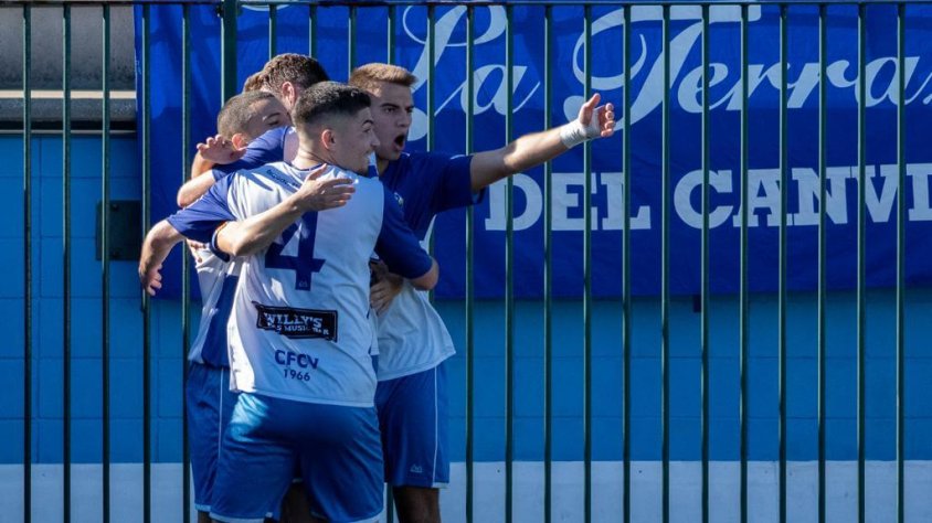 El CF Can Vidalet, una de les sorpreses d'aquest inici de lliga al grup 3 de Primera Catalana