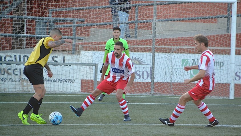 Imatge del partit d'anada