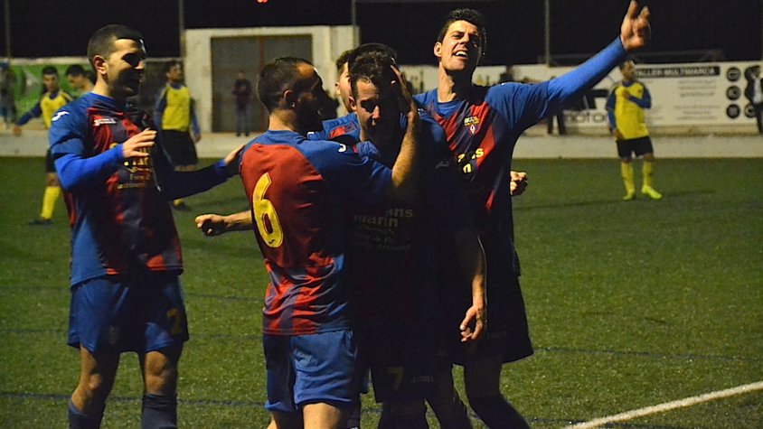 Teixidó, autor d'un hat-trick aquest divendres davant del Catllar