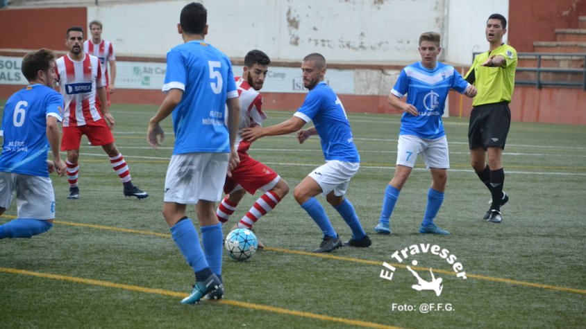 Imatge del partit d'anada
