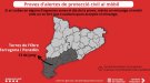 Demà es proven les alertes a mòbils de protecció civil a Tarragona, Terres de l'Ebre i Penedès