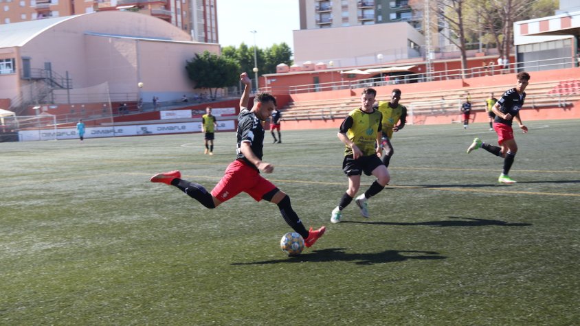 Després del partit es va fer la presentació de l’equip.