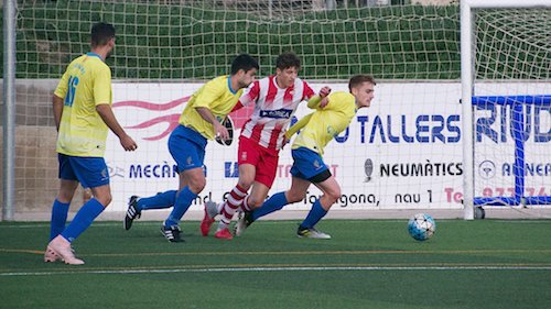 Imatge del partit de la primera volta