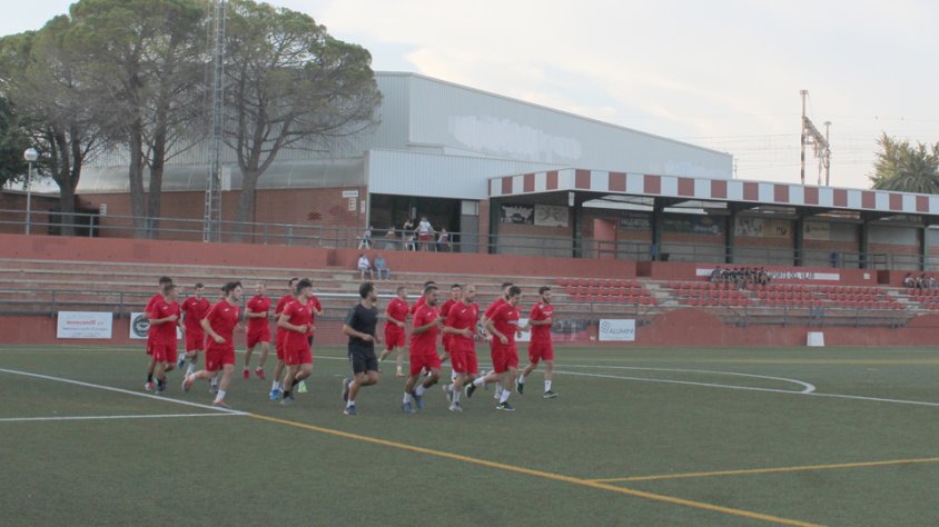 Imatge d'un entrenament