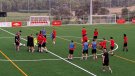 Exhibició golejadora de la UE Valls en el tercer test de pretemporada