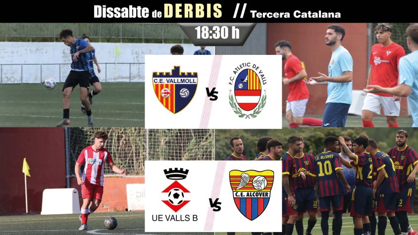 Doble derbi a l'Alt Camp a Tercera Catalana