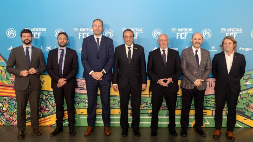 La Federació Catalana de Futbol celebra 125 anys