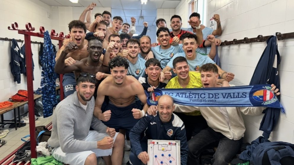 L’Atlètic de Valls es classifica pel play-off d’ascens a Segona Catalana 