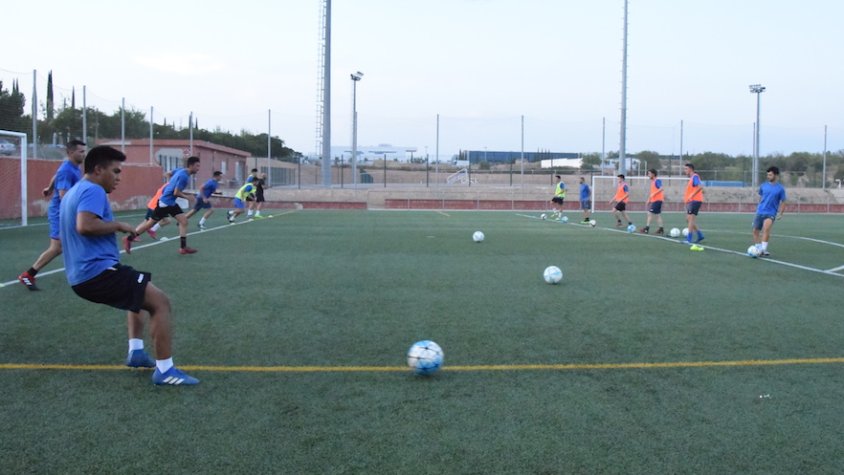 Primera sessió de pretemporada